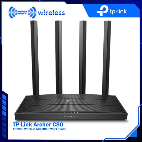 Jual Tplink Archer C80 Ac1900 Wi Fi Router Dual Band Mu Mimo Wi Fi Router Tp Link Shopee