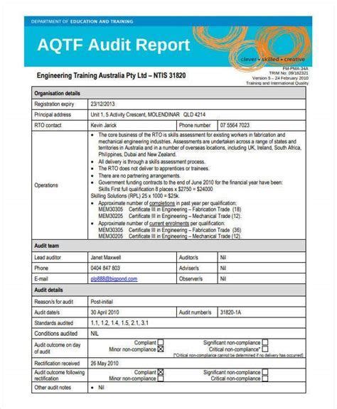 Technical Audit Report Template At Templateidea Business Template Report Template Templates