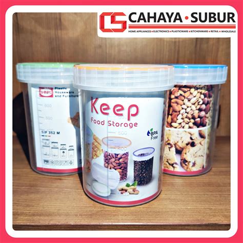 Toples Makanan Sealware Shinpo Keep M Serbaguna Shinpo Keep M