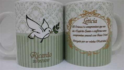 Caneca Lembran A De Crisma Padrinho