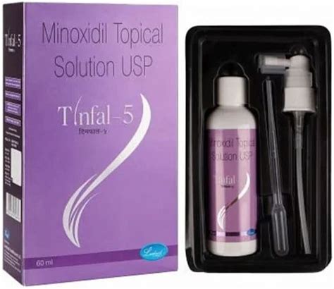 5 Tinfal Minoxidil Topical Solution USP For Hair Treatment At 154