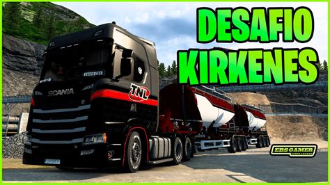 Desafio Em Kirkenes Comboio Da Tnl Promods Multiplayer Ets