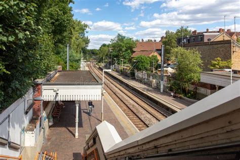 Platform Of The Hampstead Heath Train Station In London United Kingdom