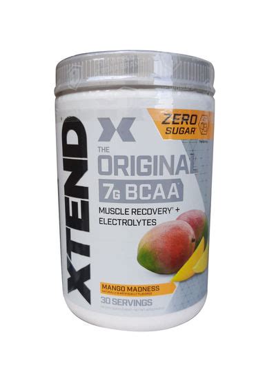 Xtend No Suger The Original G Bcaa Muscle Recovery Electrolytes