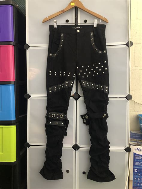 Japanese Brand Sex Pot Revenge Bondage Punk Rockers Pants Stretchable