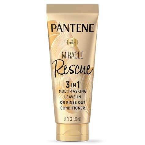 Amazon Pantene Miracle Rescue Acondicionador Sin Enjuague En