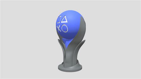 Playstation Platinum Trophy - 3D model by KO3DIN [8d03be3] - Sketchfab