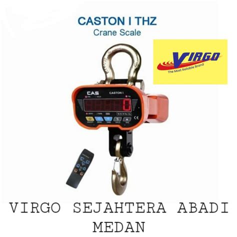 Jual Timbangan Gantung Digital Ton Crane Scale Thz Caston I Ton