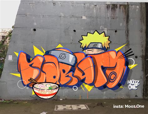 If Naruto Painted graffiti !! Suggest characters for next one! : r/Naruto