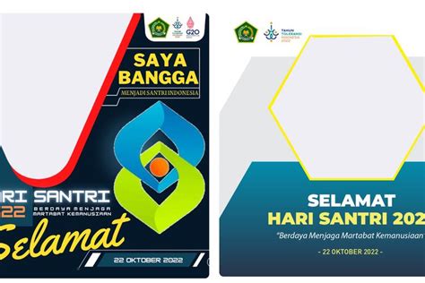 15 Link Twibbon Hari Santri Nasional Tanggal 22 Oktober 2022 Lengkap