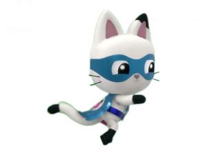 Gabbys Dollhouse Cute Cat Character Summer Animation Png Png All