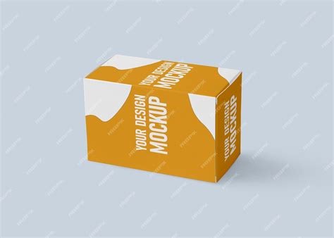 Premium Psd Psd Box Packaging Mockup