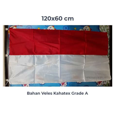 Jual Bendera Merah Putih Ukuran 100x50 Cm Shopee Indonesia