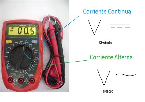 El Rincón De La Informática Medición De Corriente Alterna Y Continua