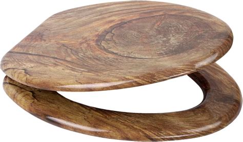 Sanilo Elongated Silent Slow Close Molded Wood Adjusting Toilet Seat