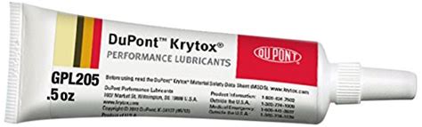 DUPONT KRYTOX GPL 205 GREASE PURE PFPE PTFE NO ADDITIVES 0 5 OZ