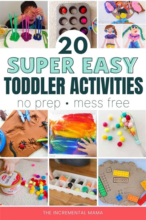 20+ Super Easy Activities for 2 Year-Olds - The Incremental Mama