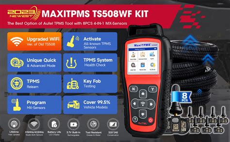 Autel Maxitpms Ts508wf Kit Tpms Programming Tool 2024 Newest Wifi Ver