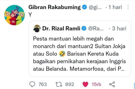 Belajar Dari Walikota Solo Gibran Rakabuming Sederhana Dalam Menjawab