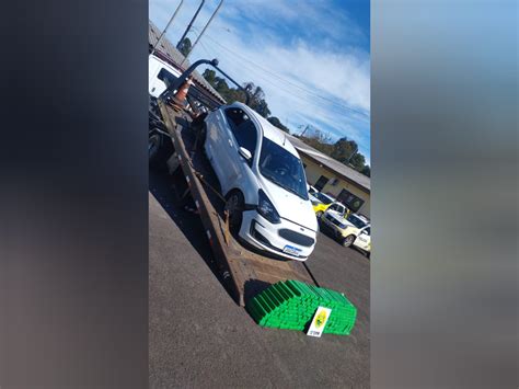 Pm Apreende Quilos De Maconha Em Ve Culo Capotado Na Prc Pp