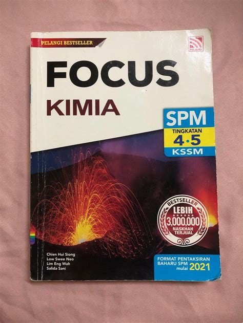 FOCUS KIMIA SPM TINGKATAN 4 5 KSSM Hobbies Toys Books Magazines