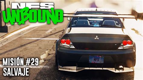 Need For Speed Unbound Misión 29 Salvaje Español YouTube