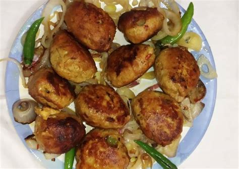 Chicken Gola Kabab Recipe By Farhat Banu Cookpad