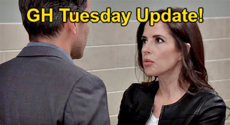 General Hospital Update Tuesday May 9 Furious Drew Decks Ned Sam