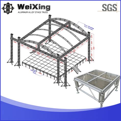 2023 Stage Podium Aluminum Wedding Stage Event Concert Stage Platform