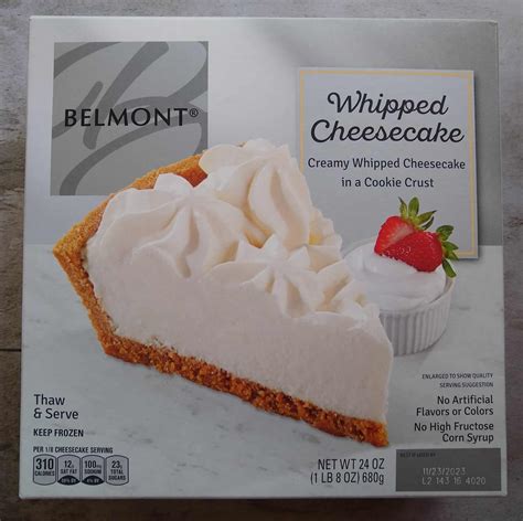 Belmont Whipped Cheesecake Aldi Reviewer