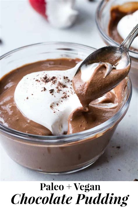 Easy Paleo Vegan Chocolate Pudding Dairy Free The Paleo Running Momma