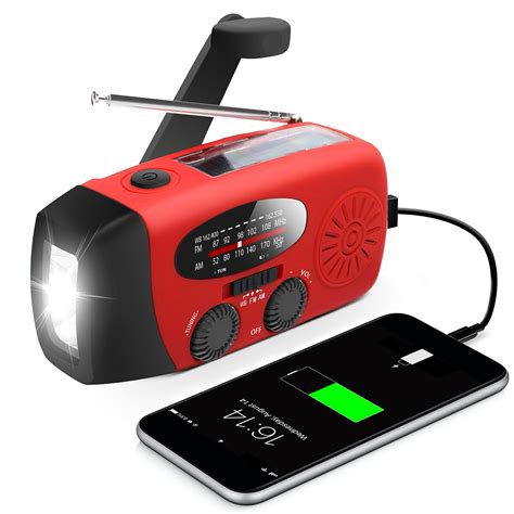 Radio Works Light Works Crank Works Emergency Hand Crank Radio With