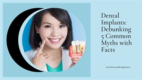 PPT Debunking 5 Common Myths About Dental Implants PowerPoint