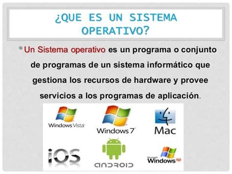 Arquitectura Del Computador Sistema Operativo