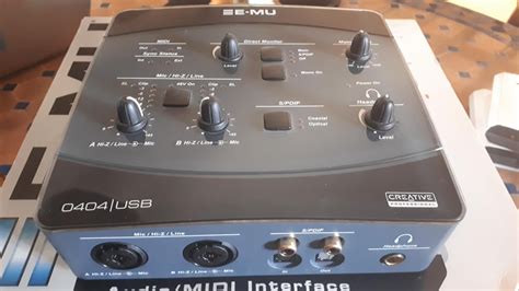 0404 USB 2.0 - E-MU 0404 USB 2.0 - Audiofanzine