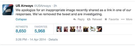 US AIrways Porn Tweet DrunkenStepFather