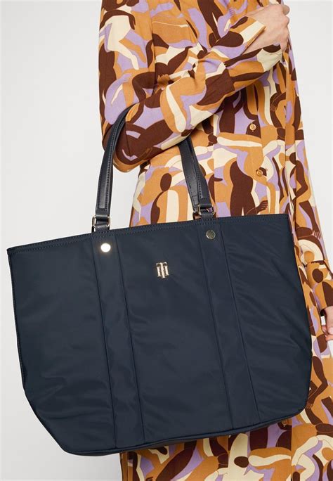 Tommy Hilfiger My Tote Shopping Bags Desert Sky Mørkeblå Zalando Dk