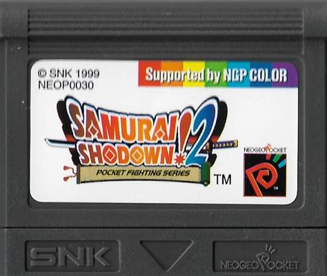 Samurai Shodown Pocket Fighting Series Cover Or Packaging Material