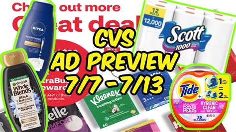 Cvs Ad Preview Great Week Of Deals Youtube