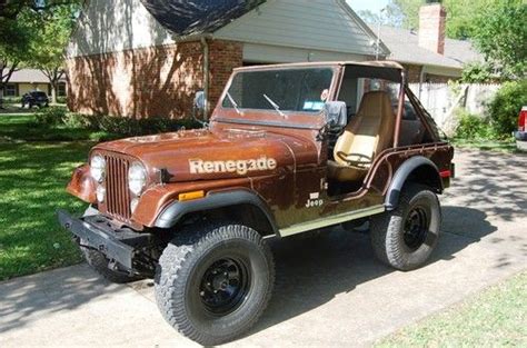 Find used 1978 Jeep CJ5 Renegade in Dallas, Texas, United States