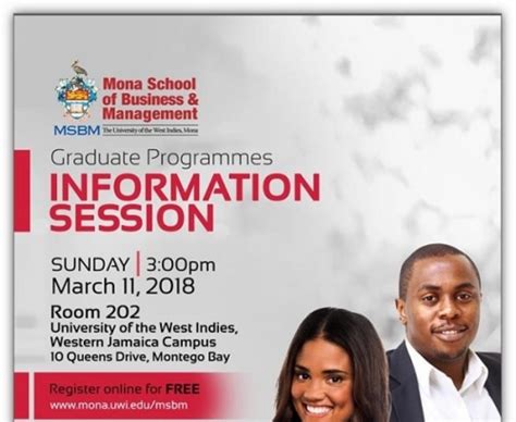 Msbm Graduate Programmes Information Session Marketing And