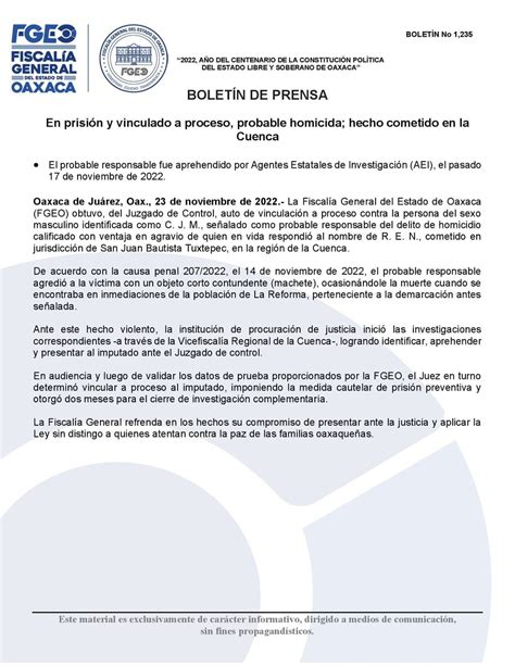 Fiscalía General on Twitter En prisión y vinculado a proceso