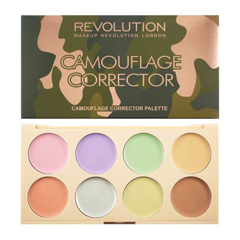 How To Use Makeup Revolution Camouflage Corrector Palette Saubhaya Makeup