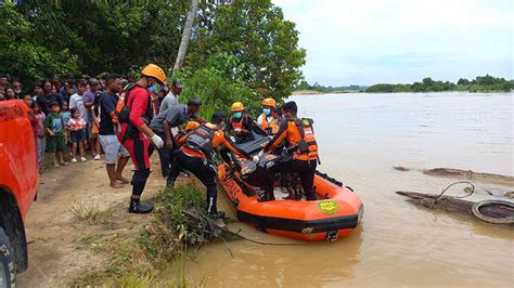 Korban Perahu Terbalik DAS Kahayan Gunung Mas Ditemukan Meninggal