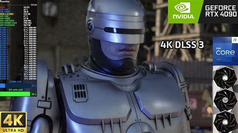 RoboCop Rogue City 4K DLSS 3 Epic Settings RTX 4090 YouTube