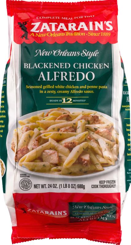 Zatarains New Orleans Style Blackened Chicken Alfredo Zatarains