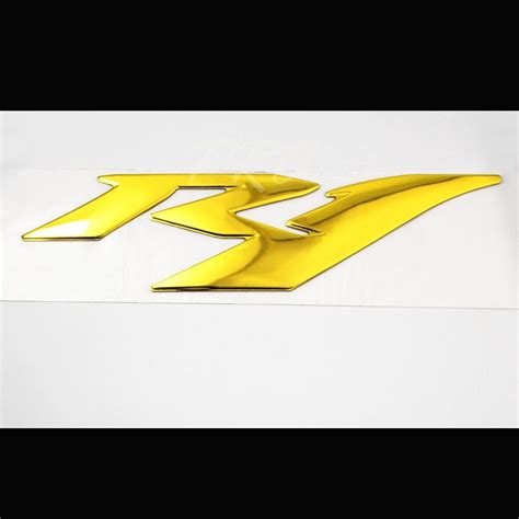 Black Gold Yamaha R Decal