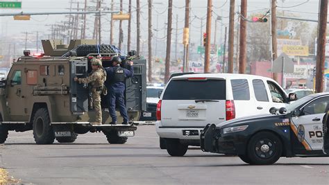 El Paso Police Officer Shot During Chase Of Suspicious Man