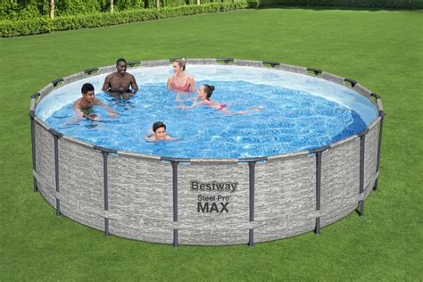 Bestway Ft X In Power Steel Pool Set Above Ground Off