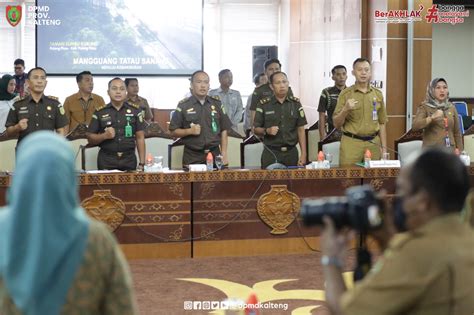 Dpmd Kalimantan Tengah Kadis Pmd Beserta Jajaran Hadiri Kegiatan